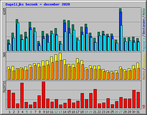 Dagelijks bezoek - december 2020